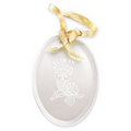 Oval Glass Ornament